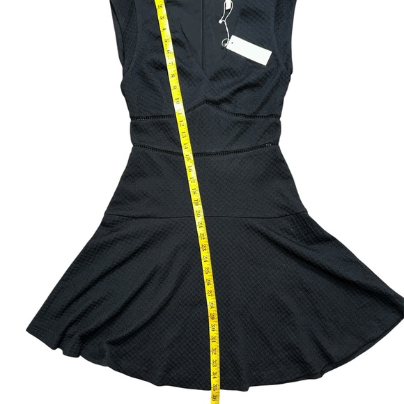 Rebecca Taylor Black Taylor Mini Dress - Picture 7 of 7